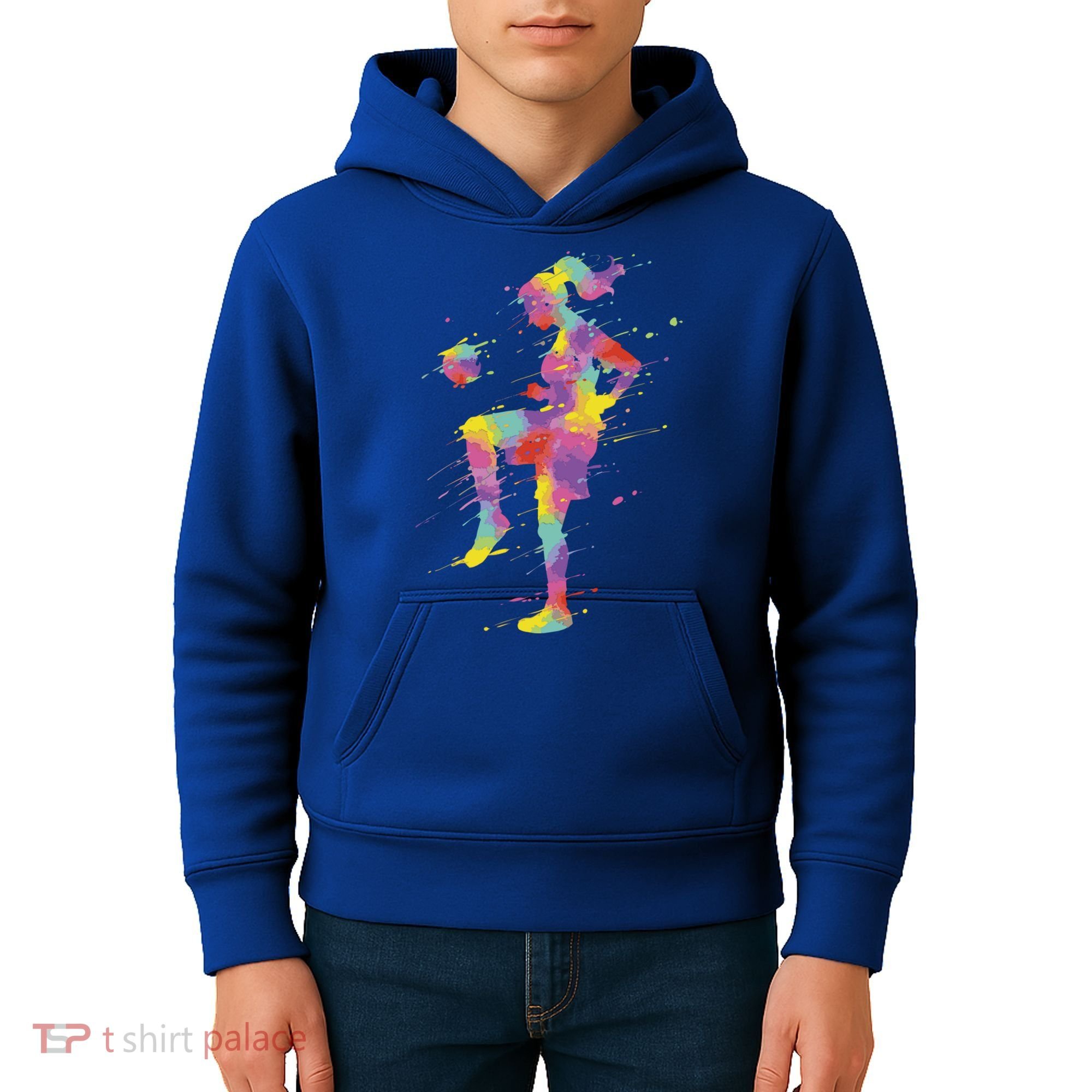 Soccer Girl Gift Kids Hoodie