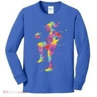 Soccer Girl Gift Kids Long Sleeve Shirt thumb 0