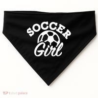 Soccer Girl Gift USA-Made Doggie Bandana thumb 0