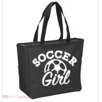 Soccer Girl Gift Tote Bag thumb 2