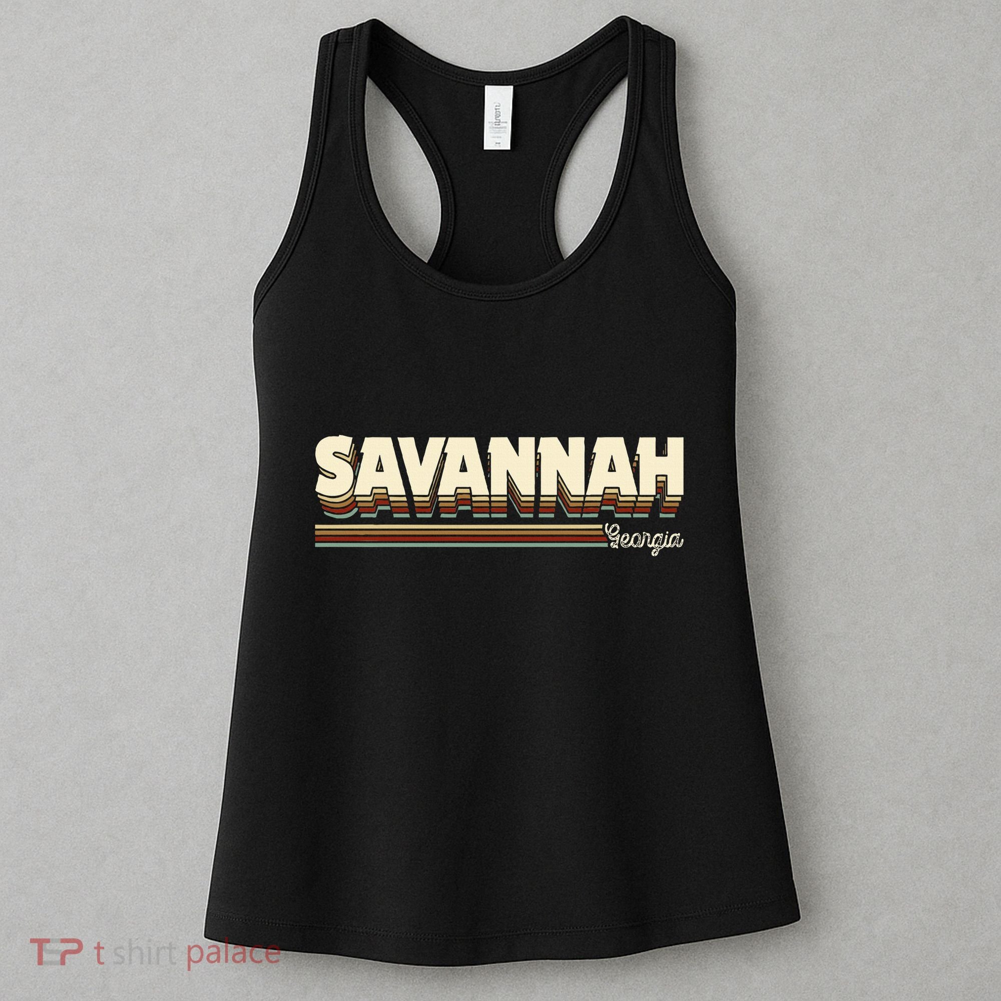 Savannah Georgia Ga Gifts Souvenirs Women's Tank Top