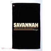 Savannah Georgia Ga Gifts Souvenirs Golf Towel thumb 0