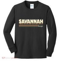 Savannah Georgia Ga Gifts Souvenirs Kids Long Sleeve Shirt thumb 0