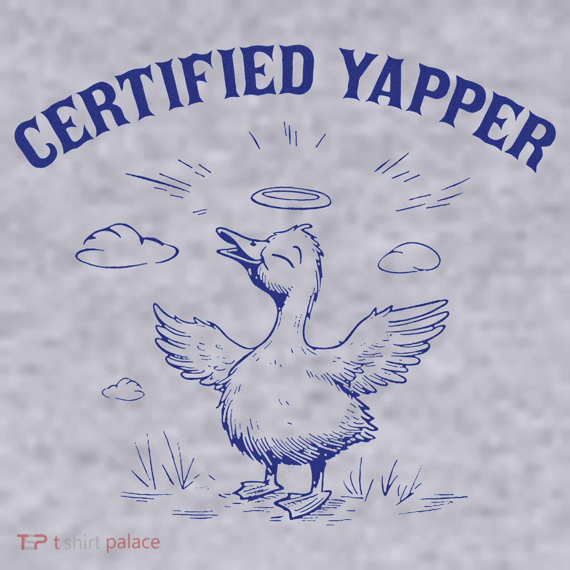 Silly Goose Goose Certified Yapper Women's Sweatshirt