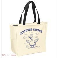 Silly Goose Goose Certified Yapper Tote Bag thumb 2