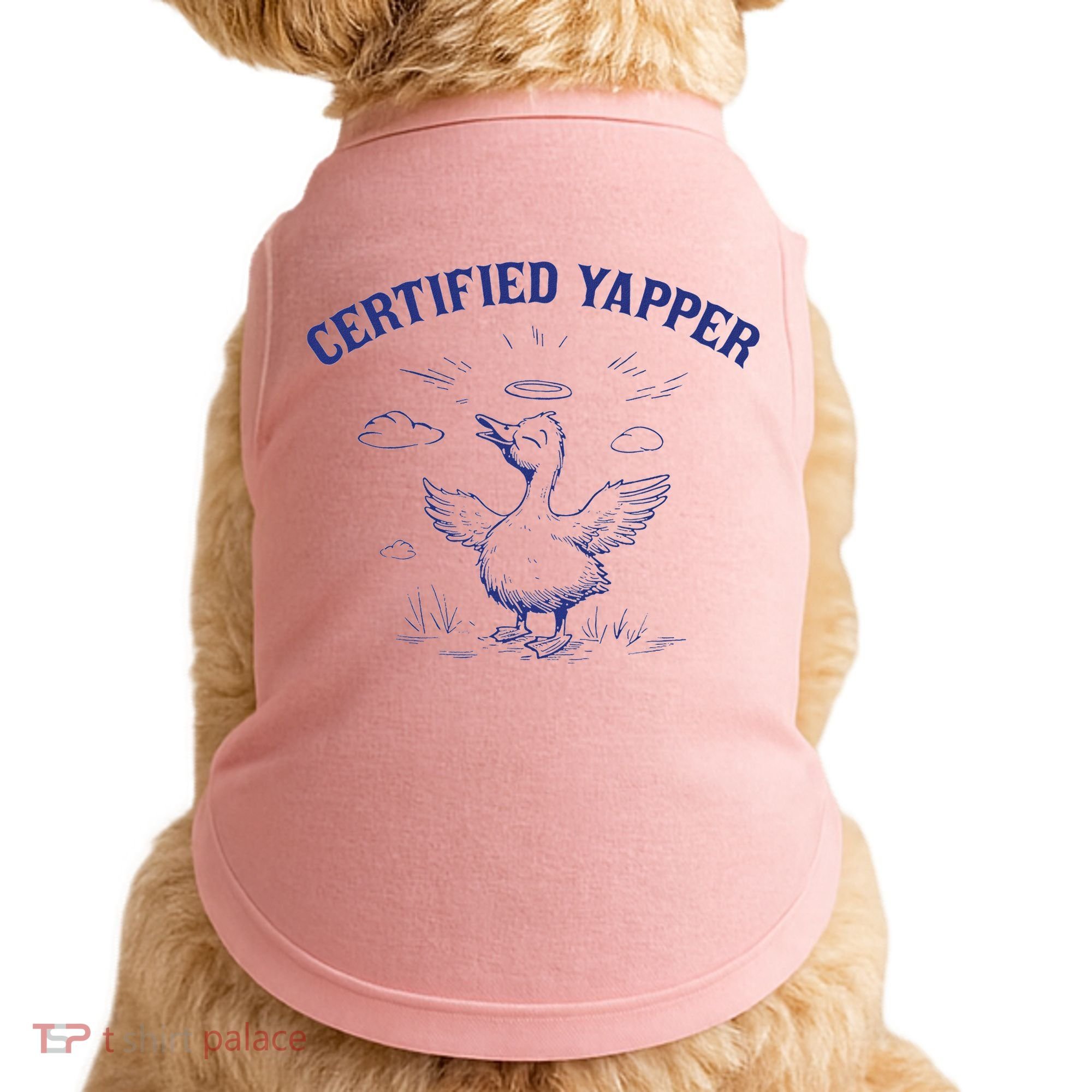 Silly Goose Goose Certified Yapper Doggie Tank
