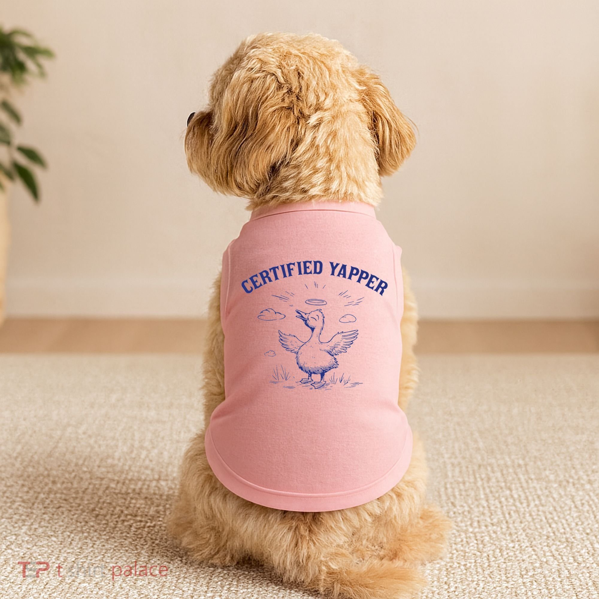 Silly Goose Goose Certified Yapper Doggie Tank
