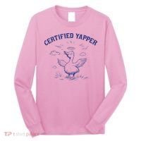 Silly Goose Goose Certified Yapper Long Sleeve Shirt thumb 0