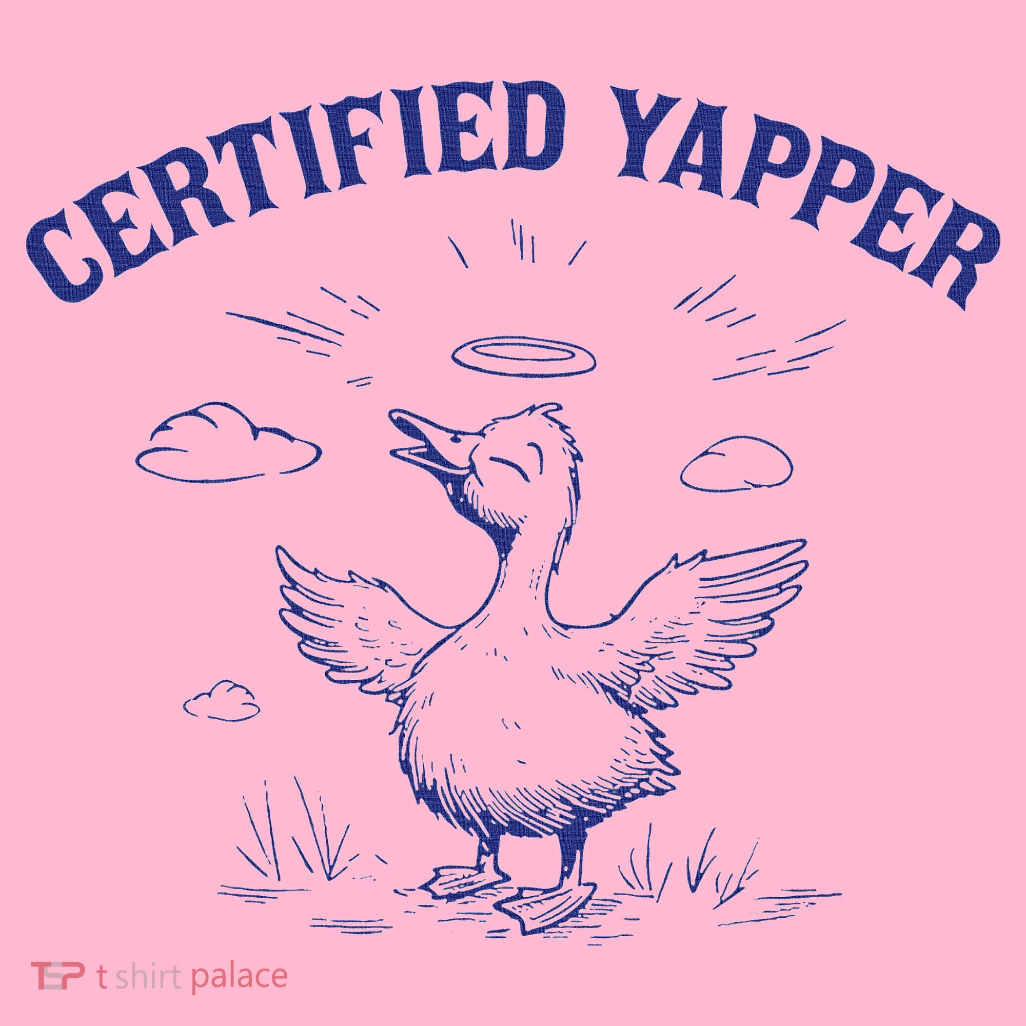 Silly Goose Goose Certified Yapper Long Sleeve Shirt