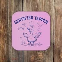 Silly Goose Goose Certified Yapper Coaster thumb 0