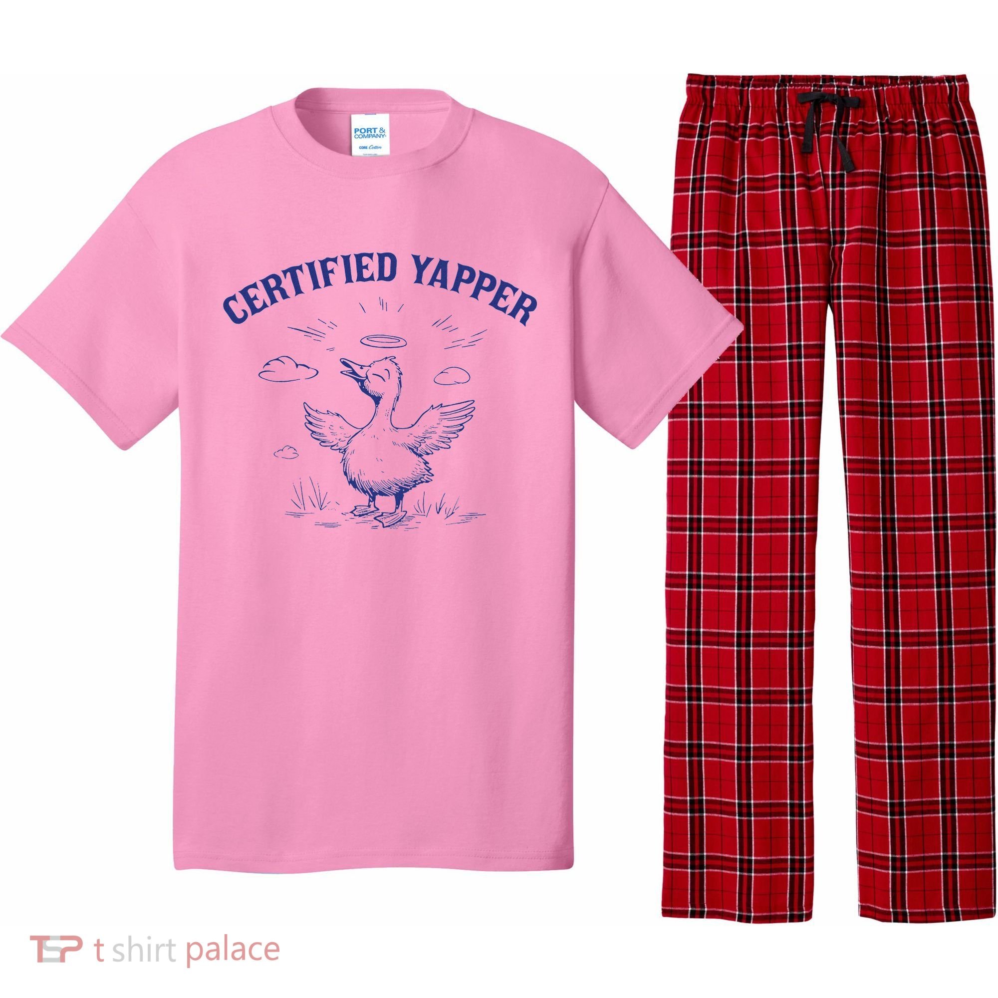 Silly Goose Goose Certified Yapper Pajama Set