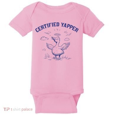 Silly Goose Goose Certified Yapper Baby Bodysuit