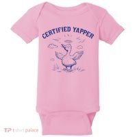 Silly Goose Goose Certified Yapper Baby Bodysuit thumb 0