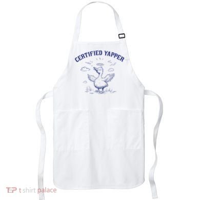 Silly Goose Goose Certified Yapper Apron