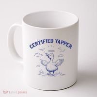 Silly Goose Goose Certified Yapper Coffee Mug thumb 0