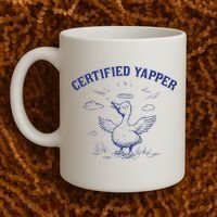 Silly Goose Goose Certified Yapper Coffee Mug thumb 2