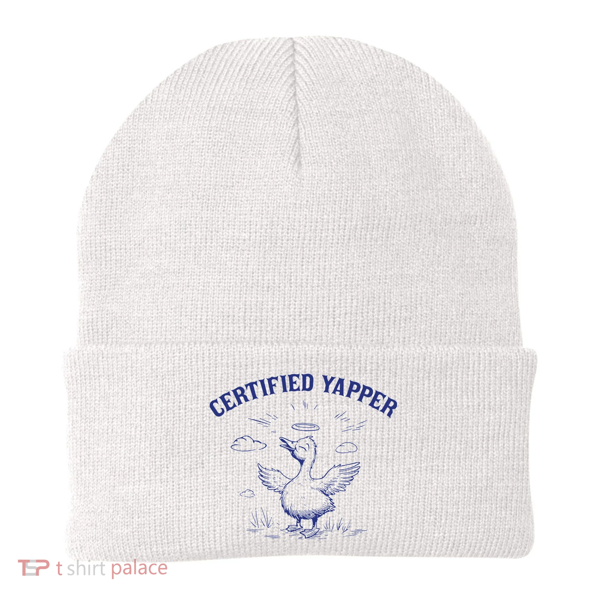Silly Goose Goose Certified Yapper Beanie