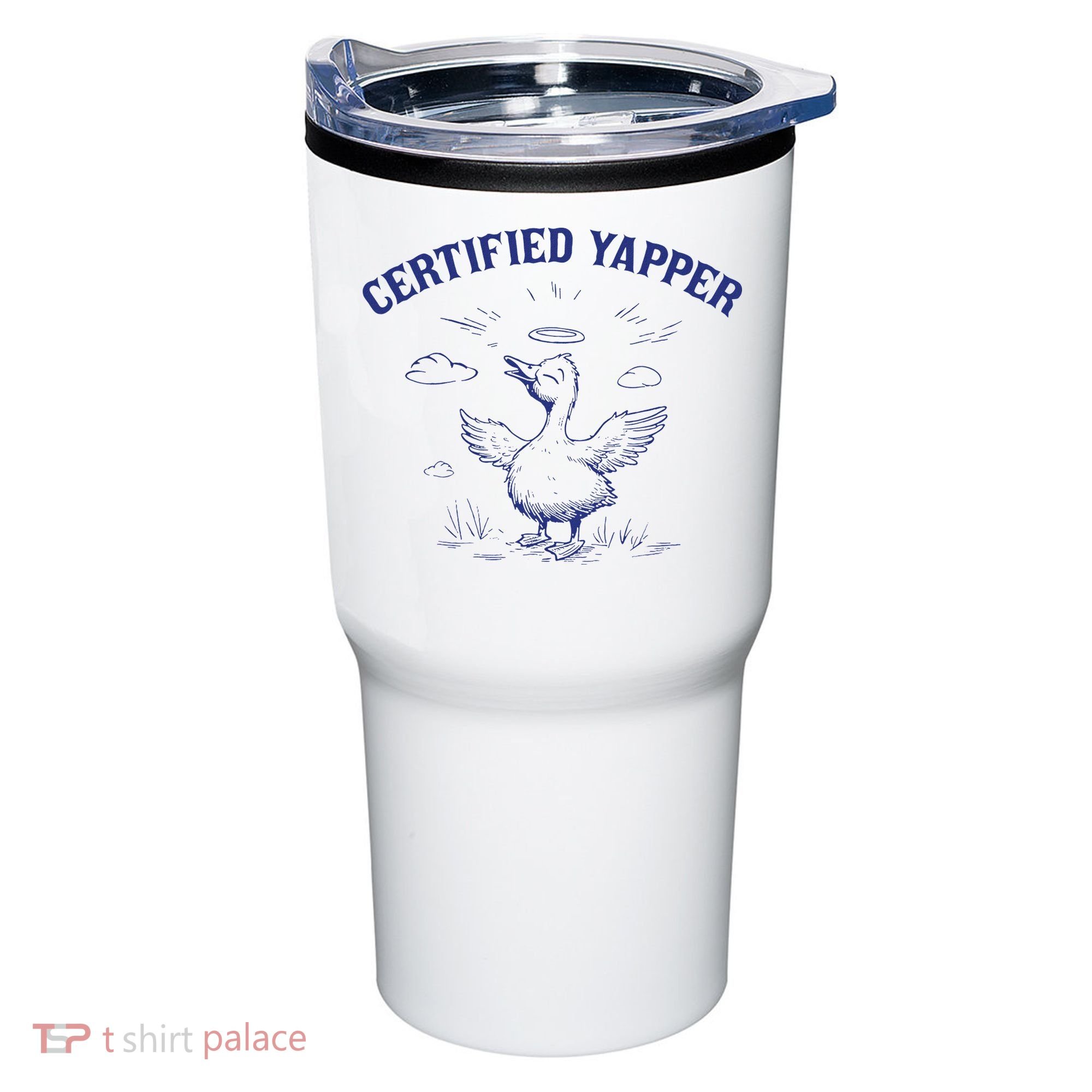 Silly Goose Goose Certified Yapper Tumbler