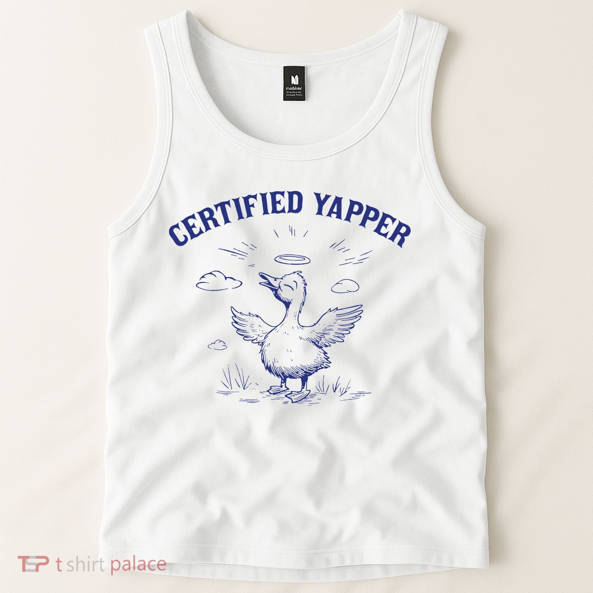 Silly Goose Goose Certified Yapper Tank Top