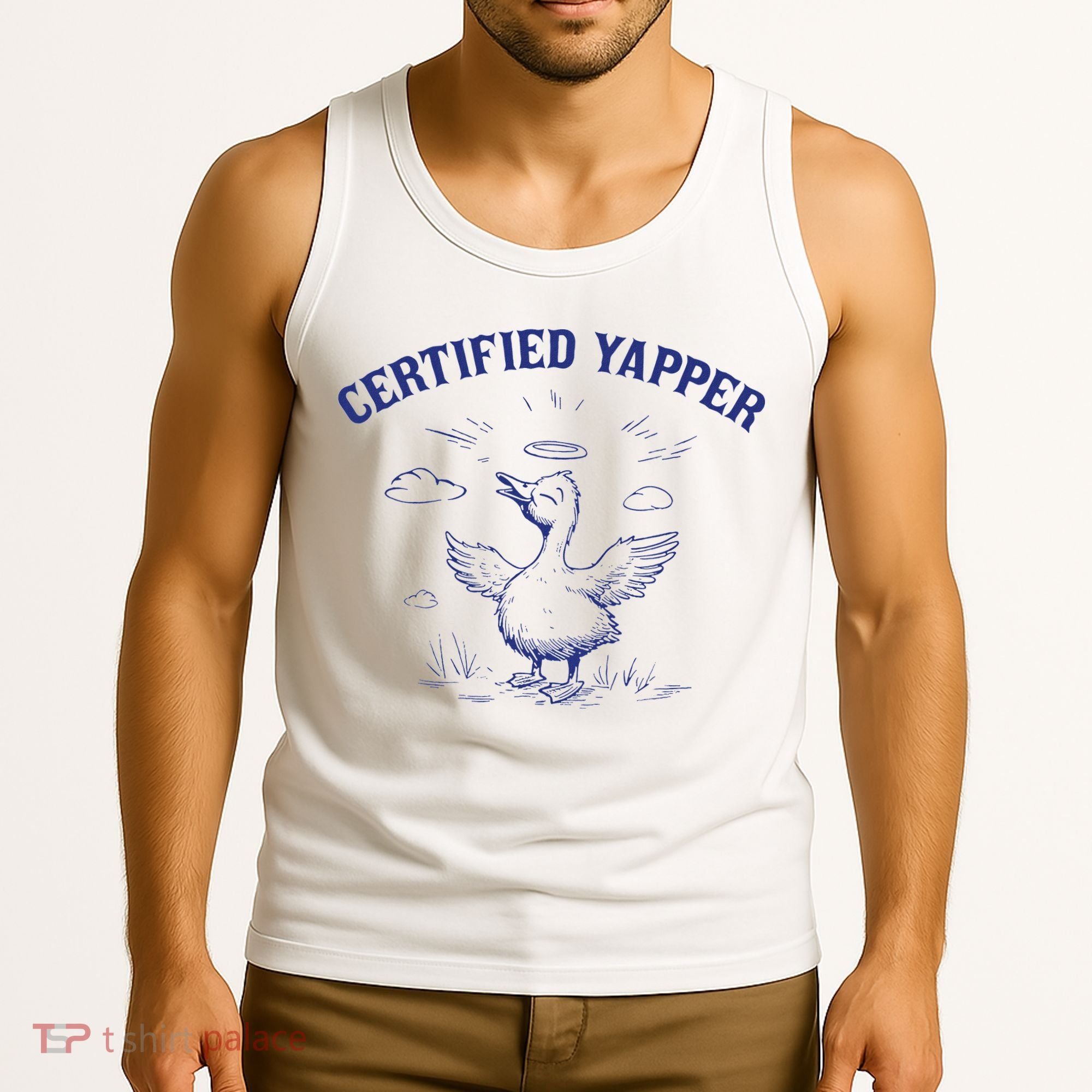 Silly Goose Goose Certified Yapper Tank Top