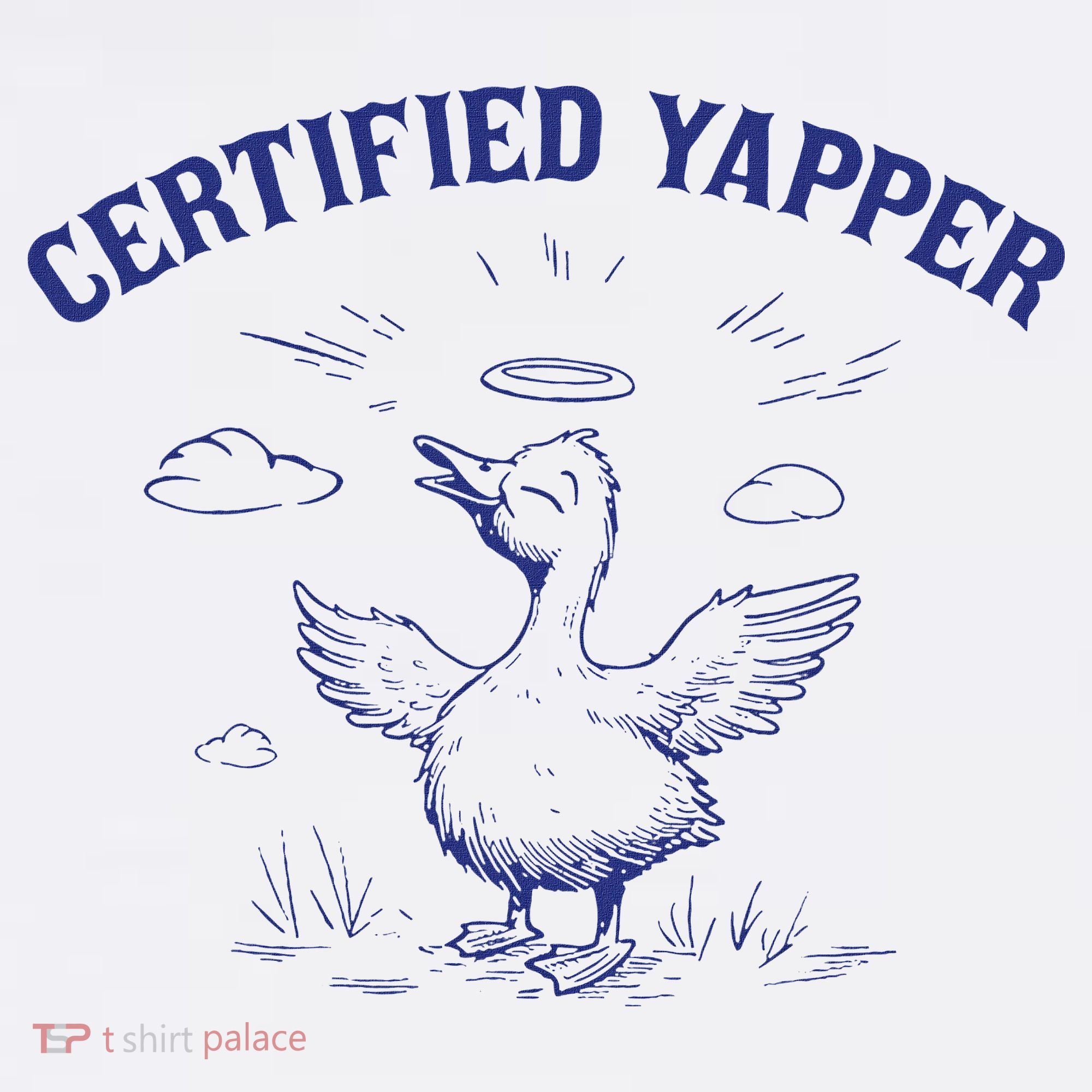 Silly Goose Goose Certified Yapper Women's Long Sleeve Shirt