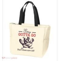 Sorry Gotta Go The Vibes Are Off Tote Bag thumb 3