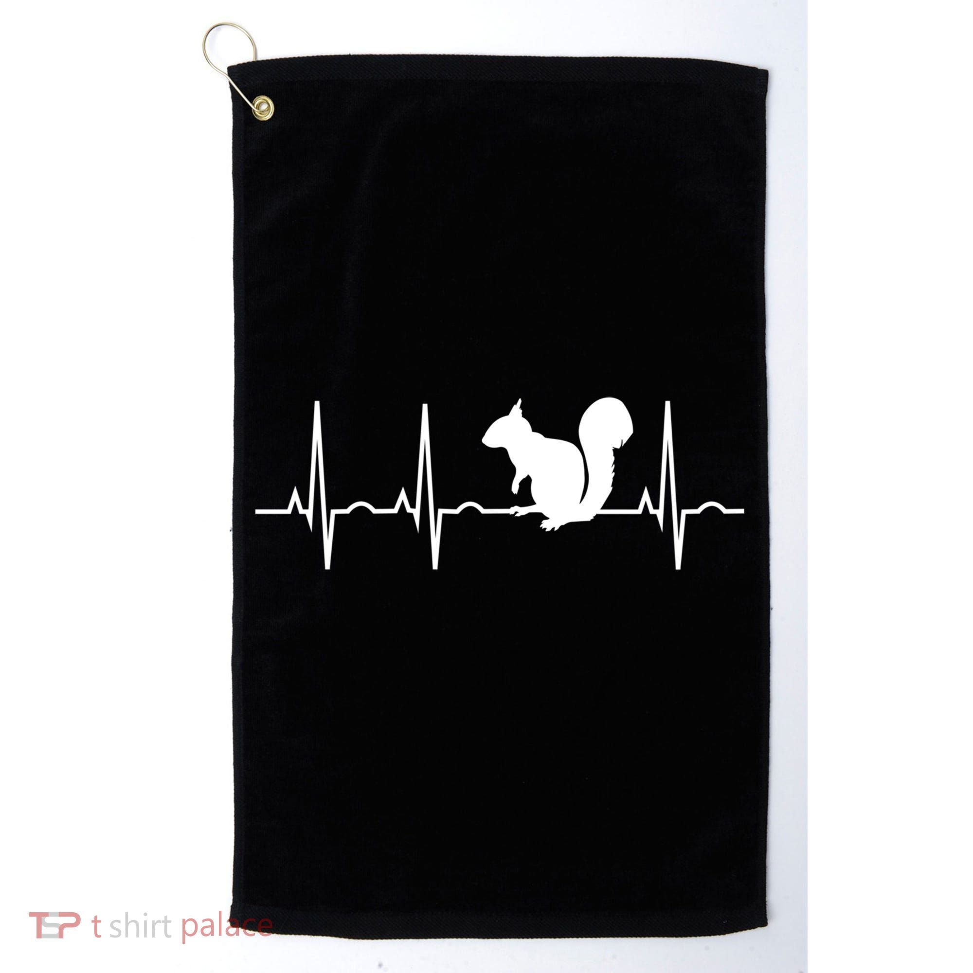 Squirrel Great Gift Meaningful Gift Funny Squirrel Lover Gift Great Gift Golf Towel