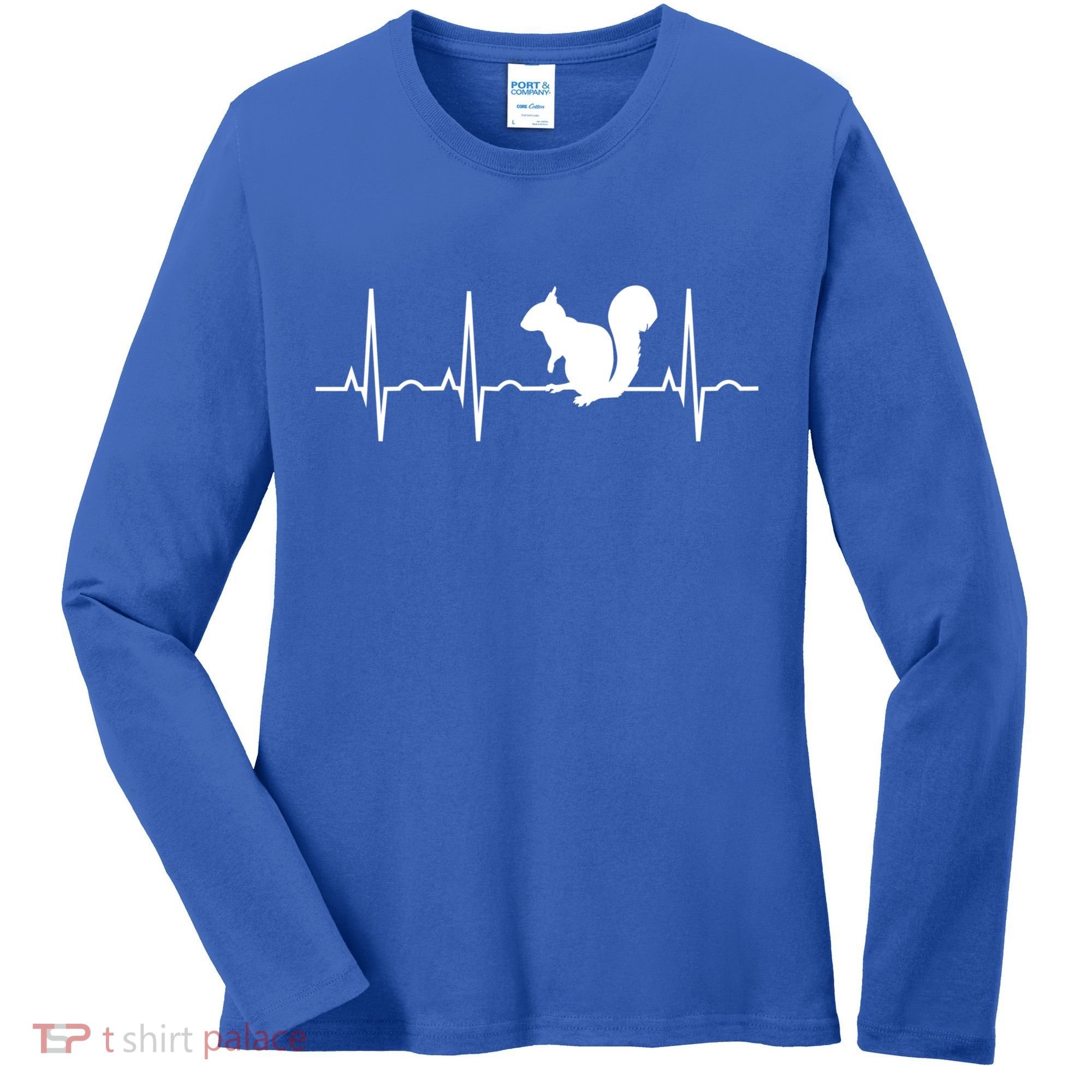 Squirrel Great Gift Meaningful Gift Funny Squirrel Lover Gift Great Gift Women's Long Sleeve Shirt
