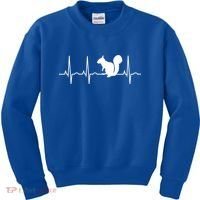 Squirrel Great Gift Meaningful Gift Funny Squirrel Lover Gift Great Gift Kids Sweatshirt thumb 0