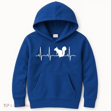 Squirrel Great Gift Meaningful Gift Funny Squirrel Lover Gift Great Gift Kids Hoodie
