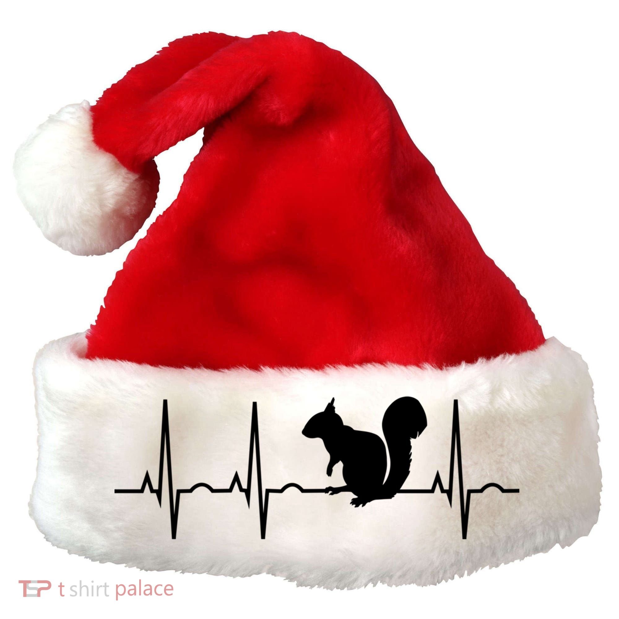 Squirrel Great Gift Meaningful Gift Funny Squirrel Lover Gift Great Gift Santa Hat