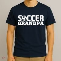 Soccer Grandpa Granddad Granddaddy Grandfather T-Shirt thumb 3