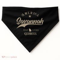 Savannah Ga Georgia USA-Made Doggie Bandana thumb 0