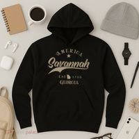 Savannah Ga Georgia Hoodie thumb 3