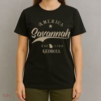 Savannah Ga Georgia T-Shirt thumb 4