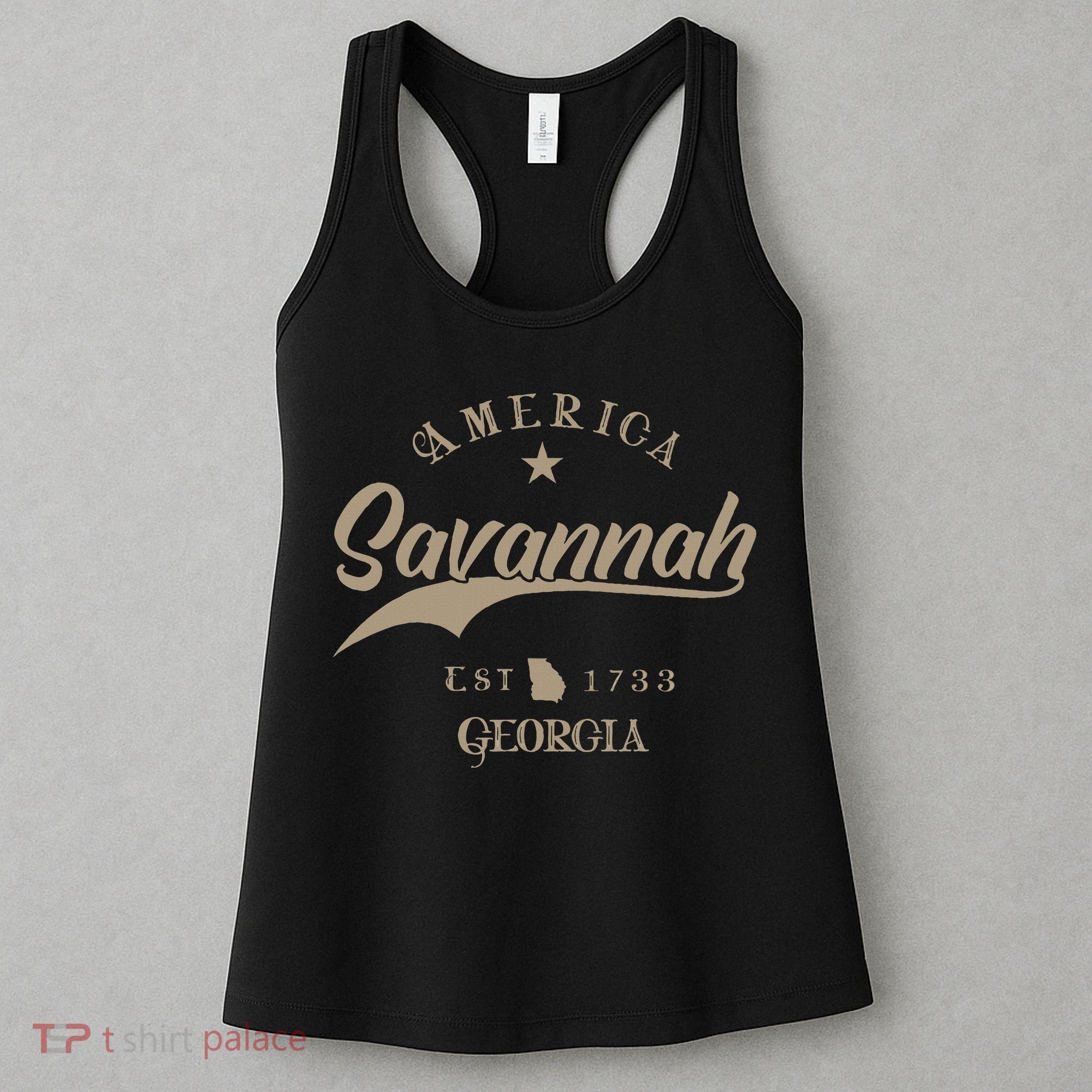 Savannah Ga Georgia Women's Tank Top