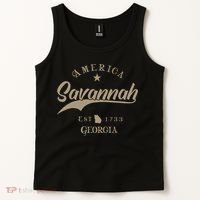 Savannah Ga Georgia Tank Top thumb 2