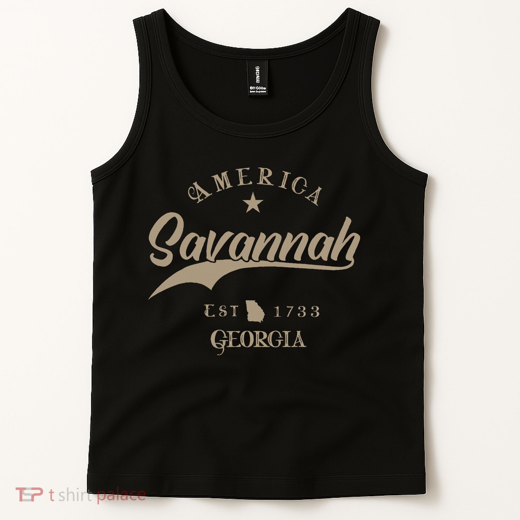 Savannah Ga Georgia Tank Top