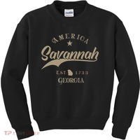 Savannah Ga Georgia Kids Sweatshirt thumb 0