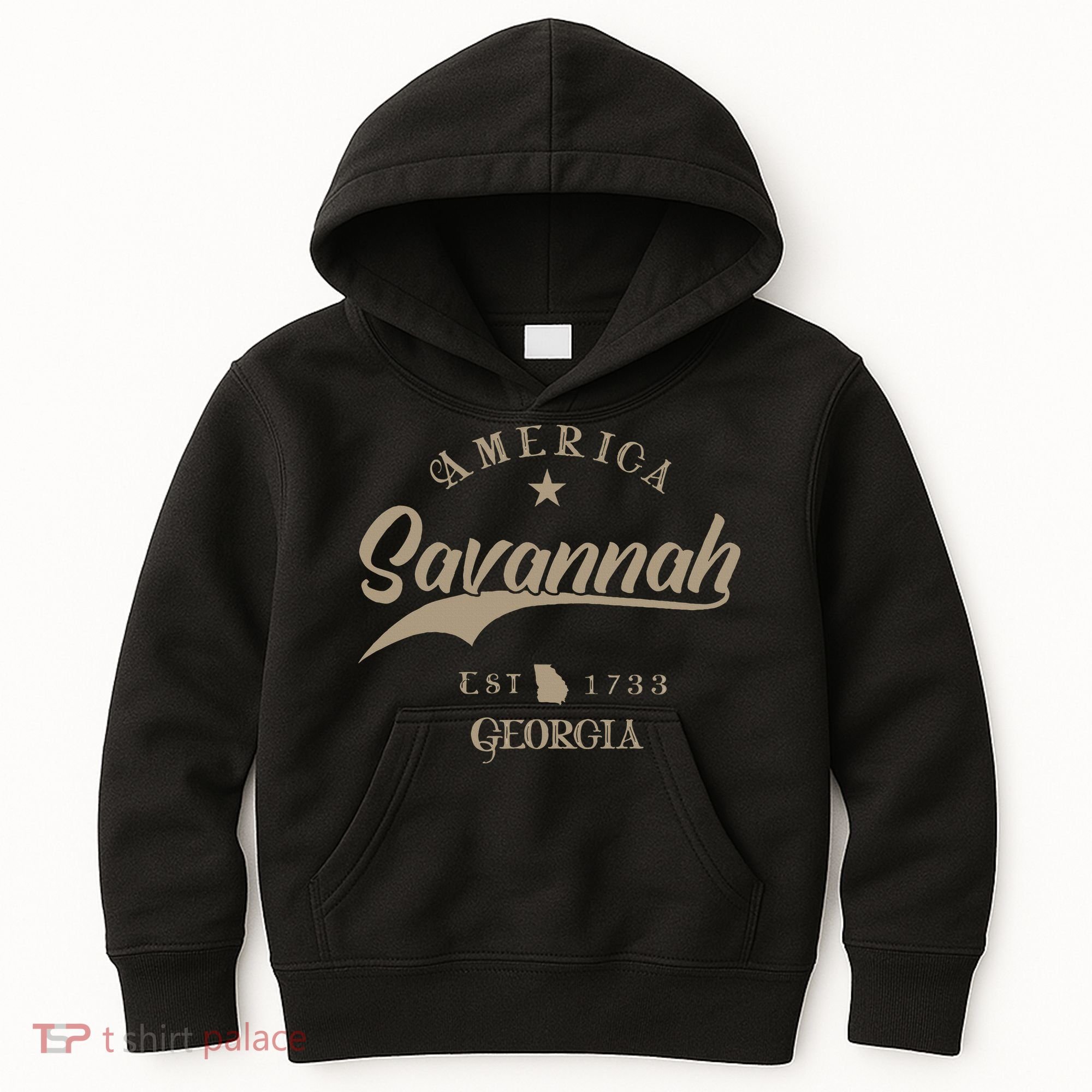 Savannah Ga Georgia Kids Hoodie
