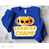 Star Gamer Gaming Gift Idea Stars Brawler Beawl Gift Sweatshirt thumb 2