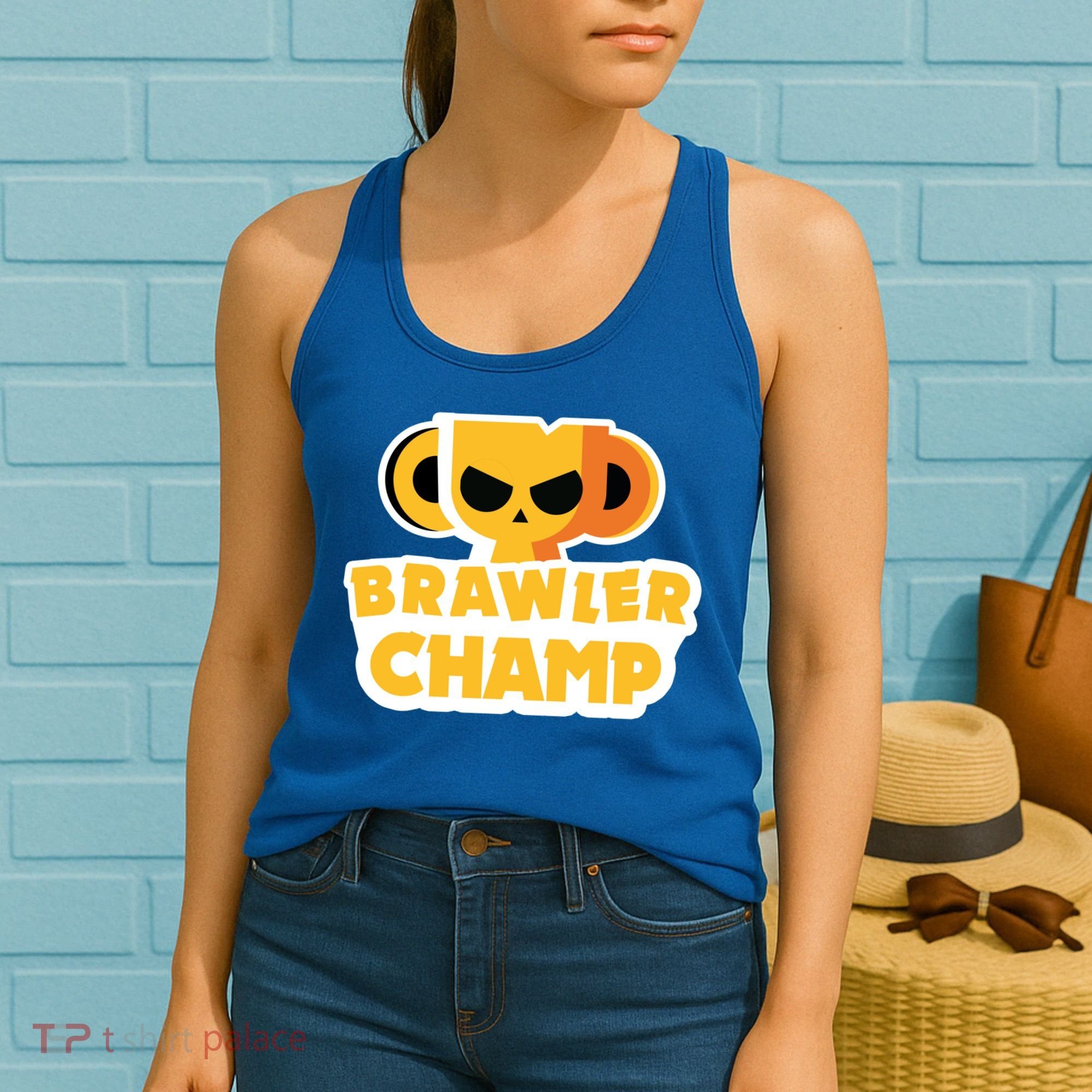 Star Gamer Gaming Gift Idea Stars Brawler Beawl Gift Women's Tank Top