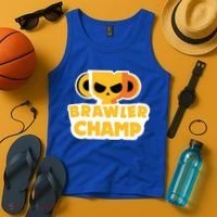 Star Gamer Gaming Gift Idea Stars Brawler Beawl Gift Tank Top thumb 4