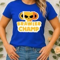 Star Gamer Gaming Gift Idea Stars Brawler Beawl Gift Women's T-Shirt thumb 2