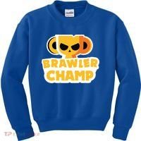 Star Gamer Gaming Gift Idea Stars Brawler Beawl Gift Kids Sweatshirt thumb 0