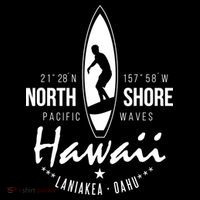 Surfer Gift Hawaii North Shore Laniakea Beach Oahu Bucket Hat thumb 4
