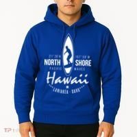 Surfer Gift Hawaii North Shore Laniakea Beach Oahu Hoodie thumb 2
