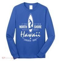 Surfer Gift Hawaii North Shore Laniakea Beach Oahu Long Sleeve Shirt thumb 0