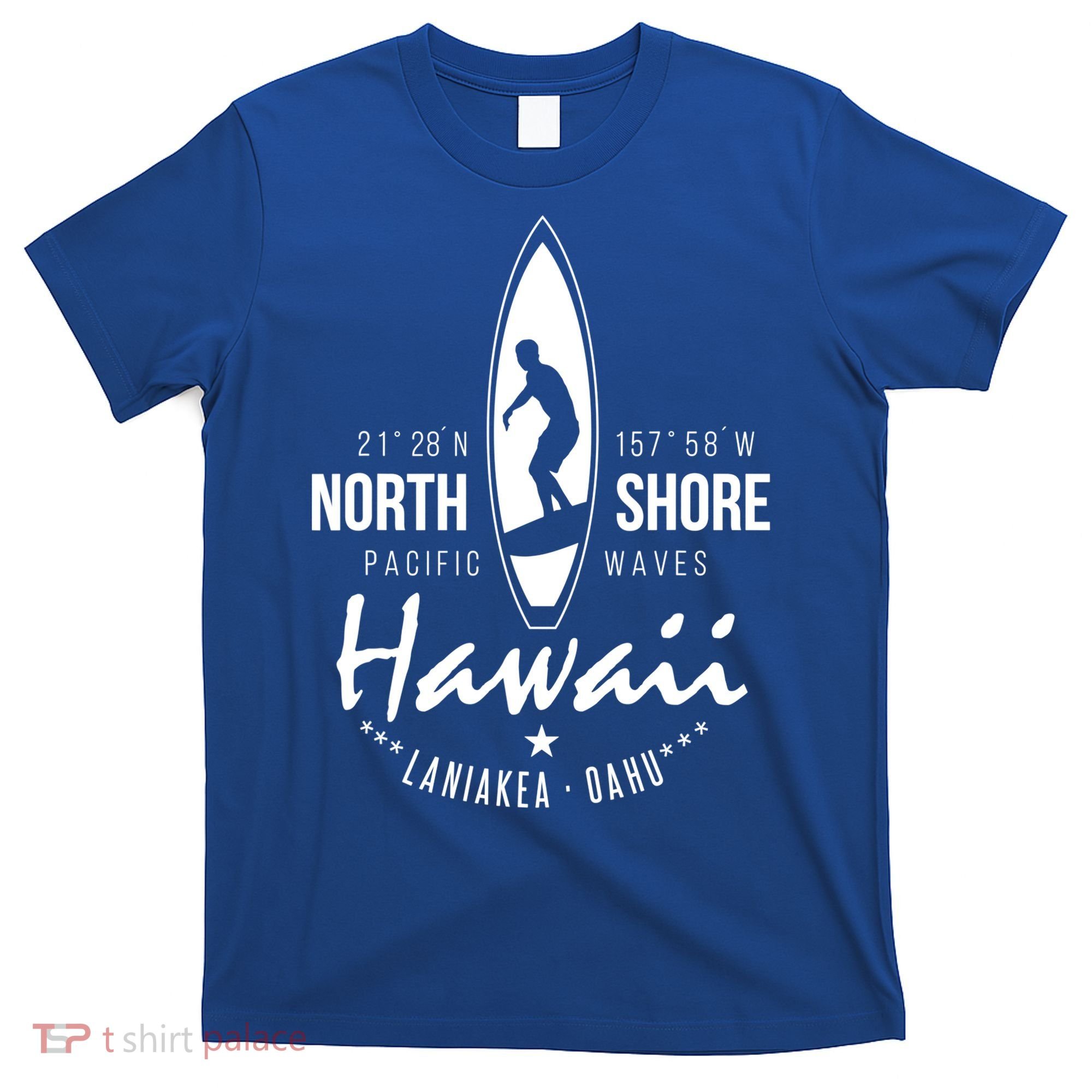 Surfer Gift Hawaii North Shore Laniakea Beach Oahu T-Shirt