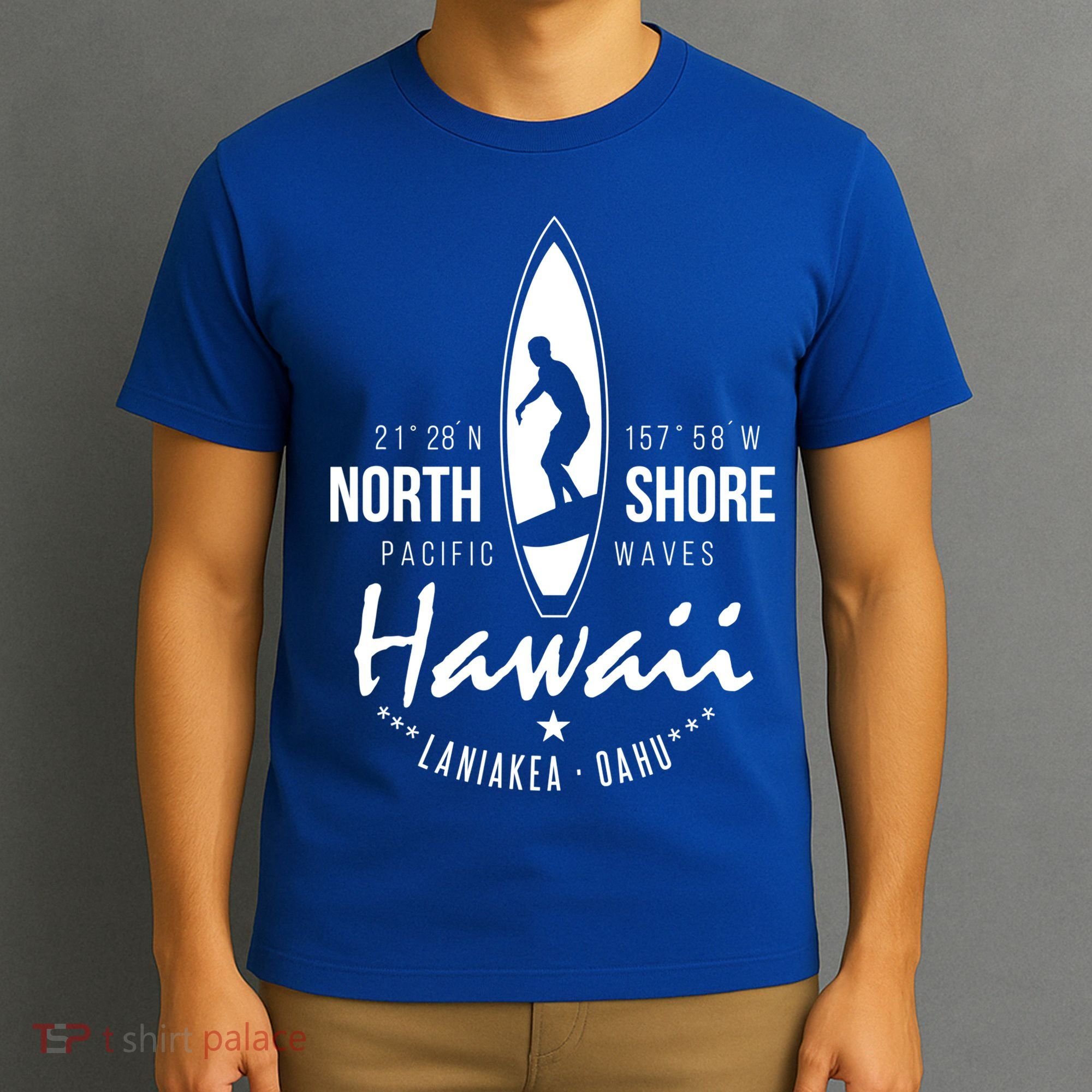 Surfer Gift Hawaii North Shore Laniakea Beach Oahu T-Shirt